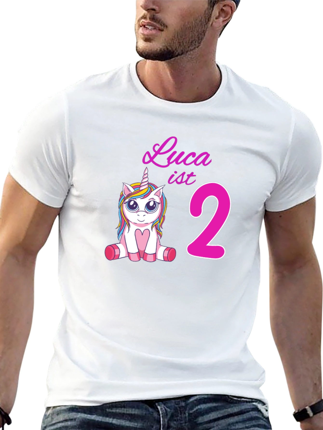 Cute 2nd Birthday Unicorn T-Shirt