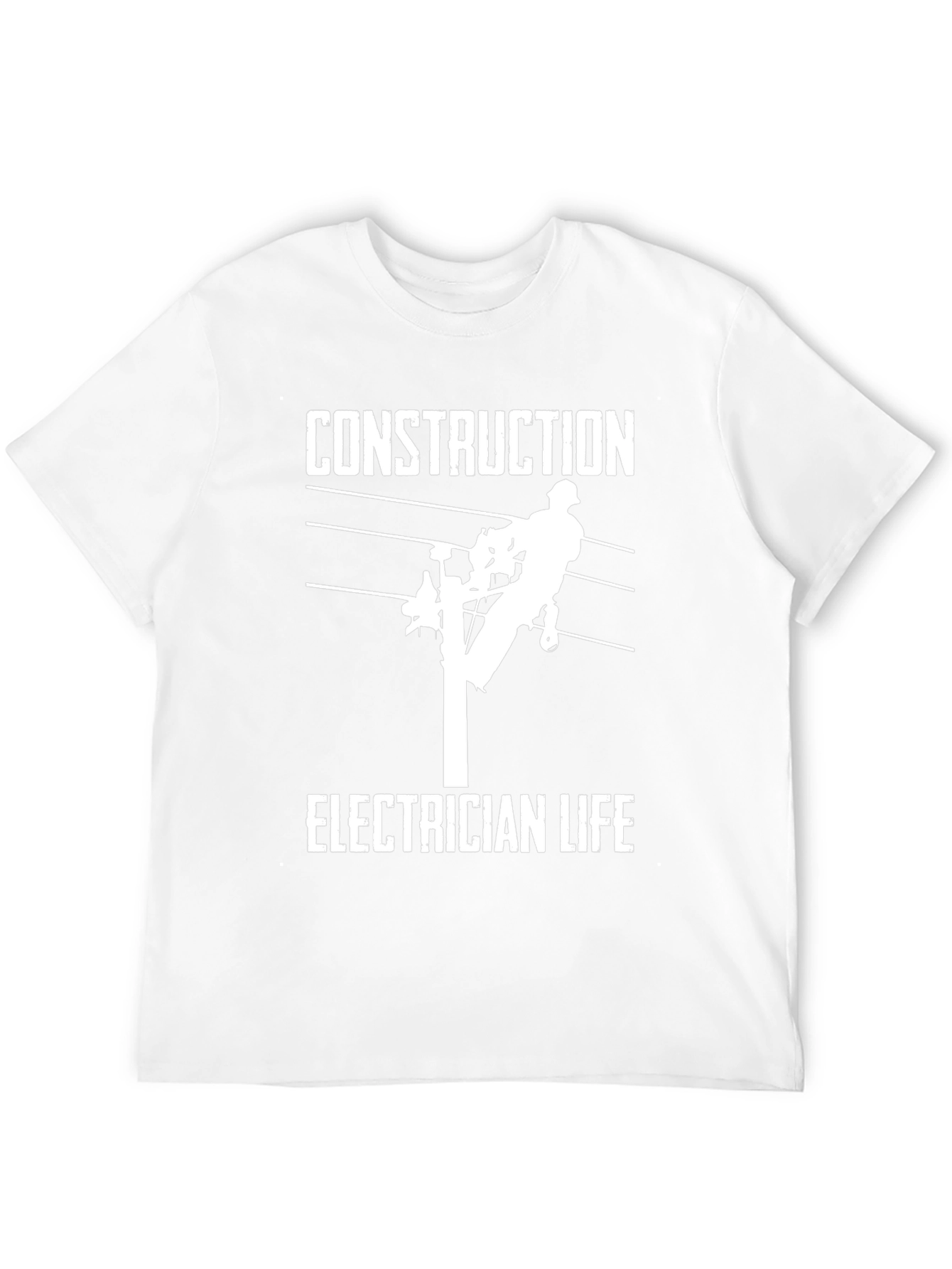 Construction Electrician Life Graphic T-Shirt