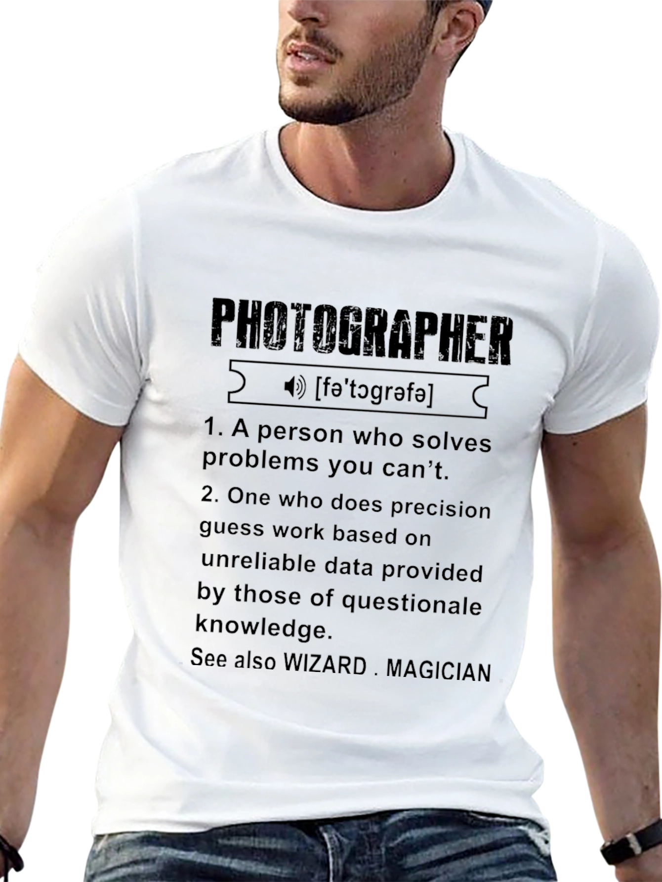 Photographer Definition T-Shirt
