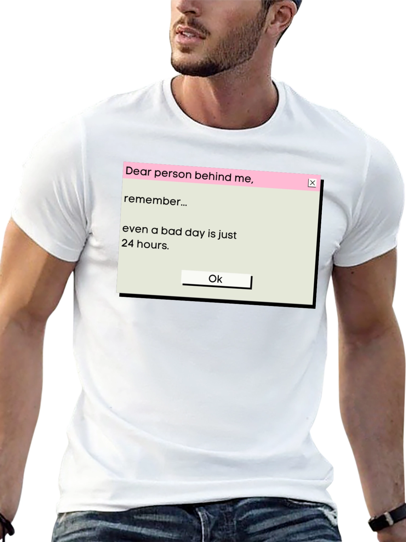 Motivational T-Shirt: Even Bad Days Are Just 24 Hours