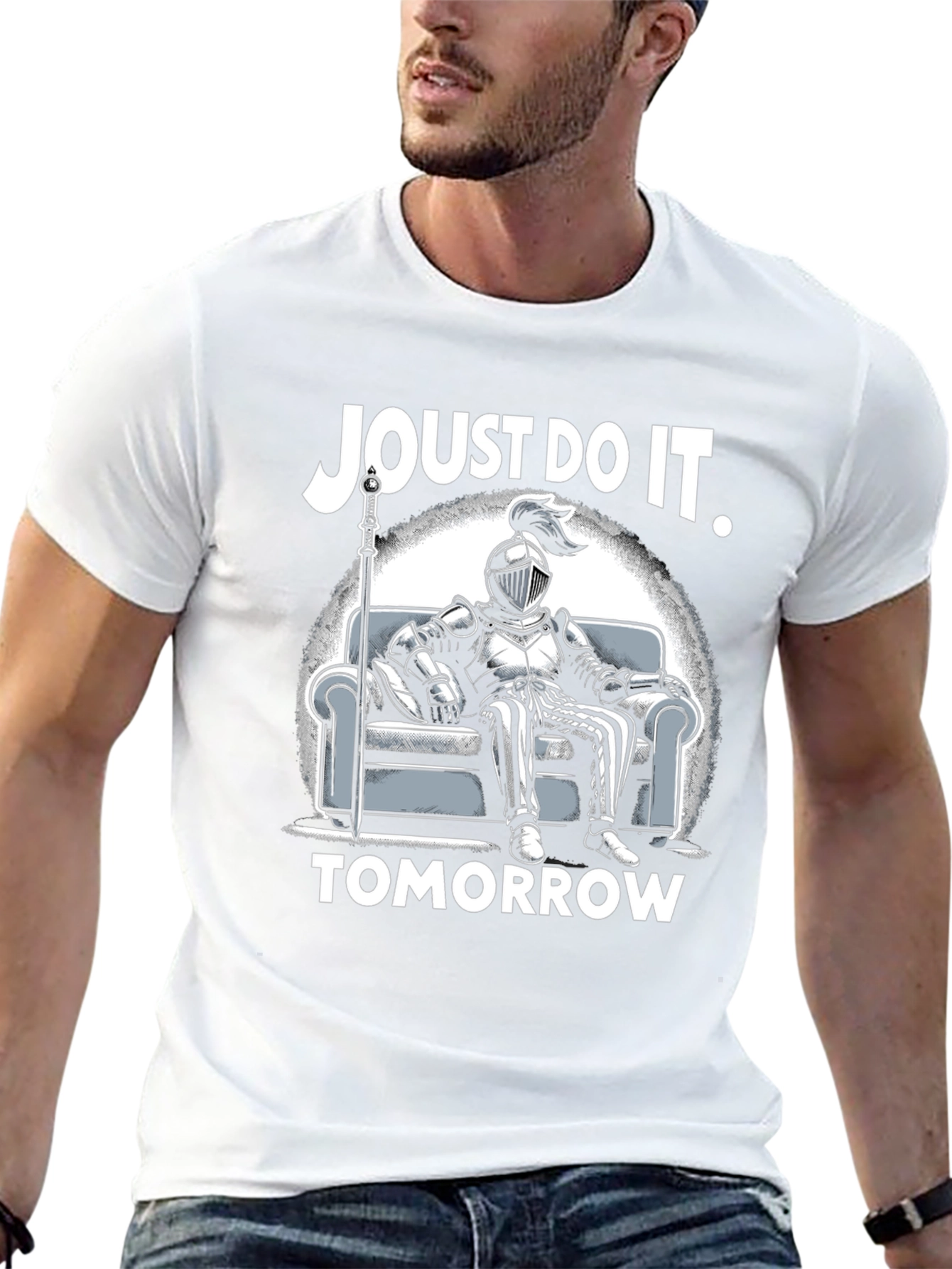Joust Do It Tomorrow Graphic Tee