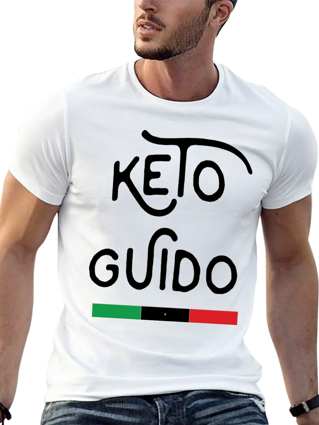 Keto Guido T-Shirt - Italian Pride Black