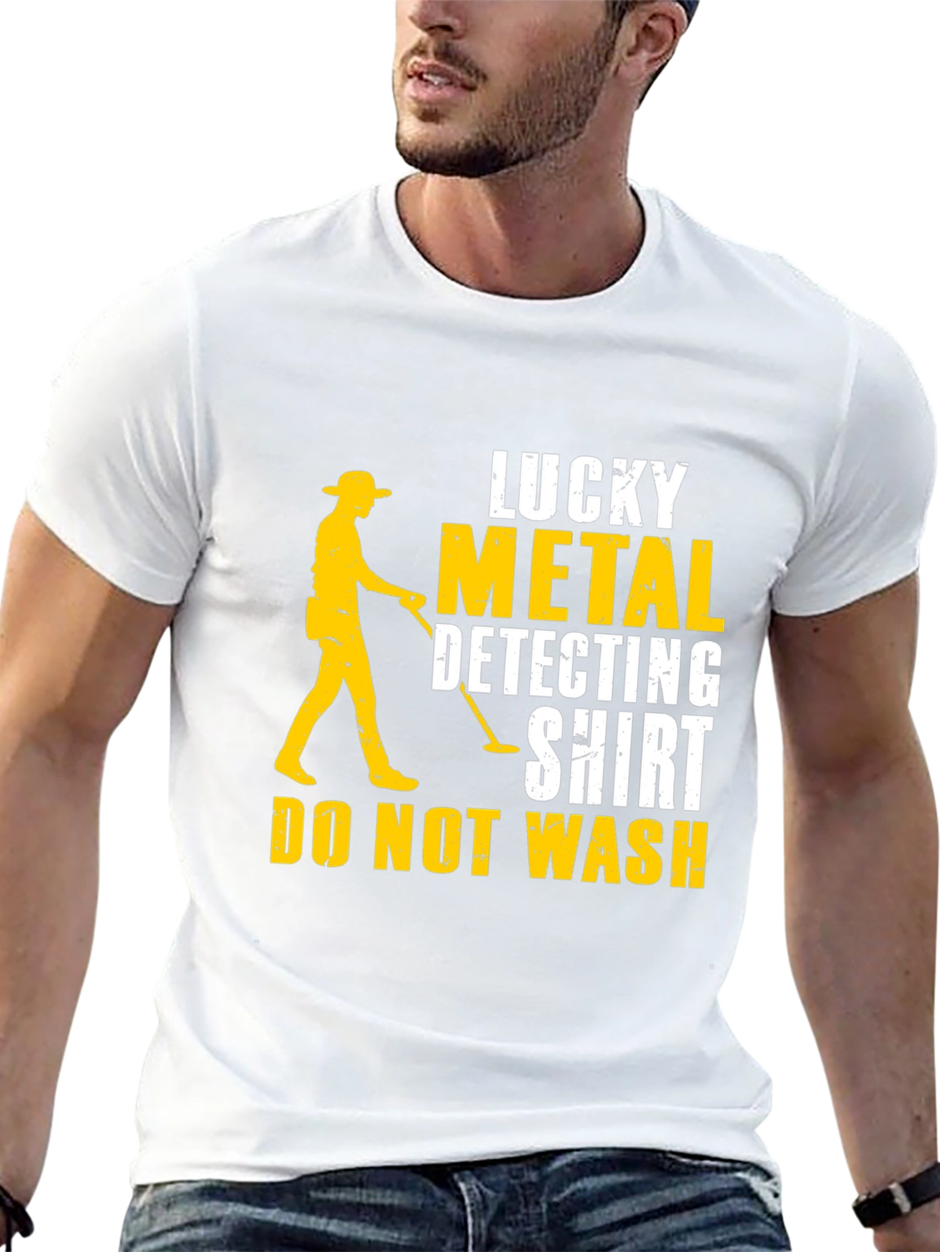 Lucky Metal Detecting Shirt - Mens Graphic Tee