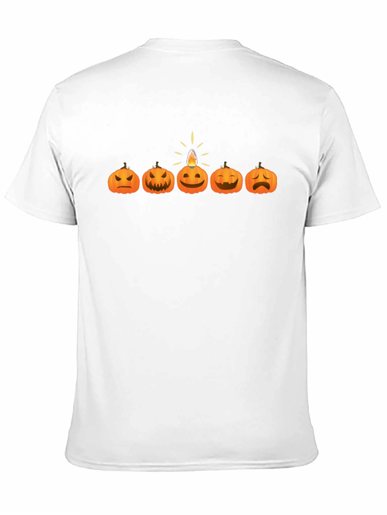 Halloween Pumpkin Faces T-Shirt
