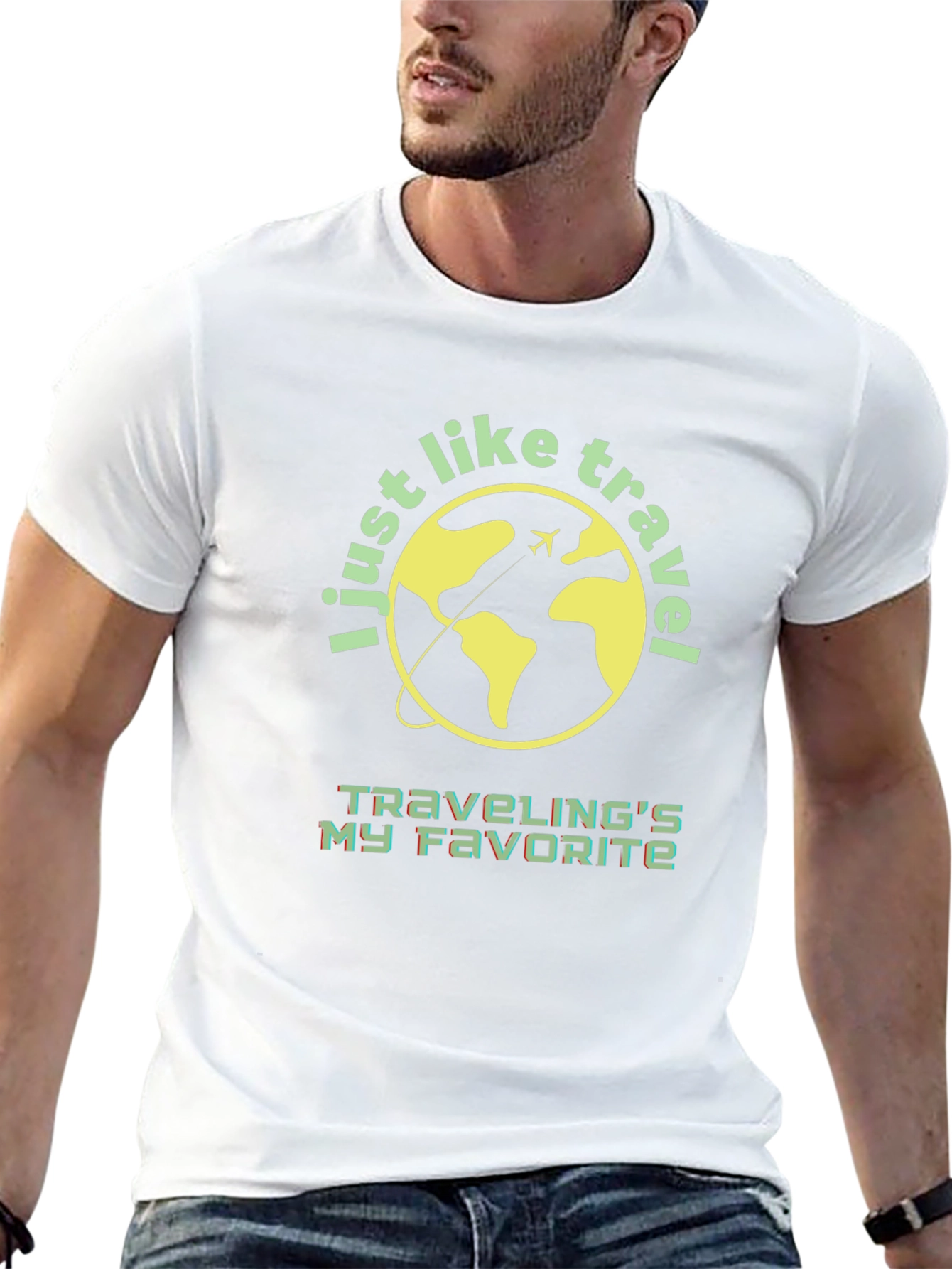 Travel Lover T-Shirt - I Just Like to Travel