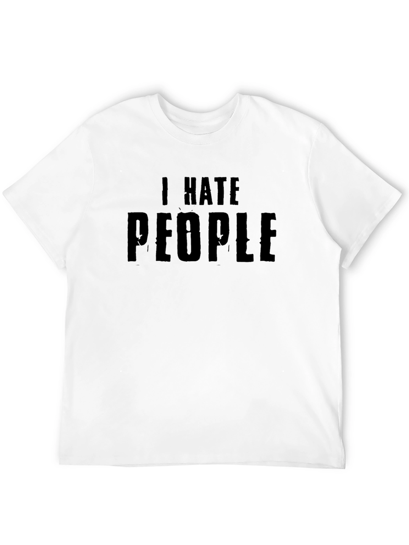 I Hate People Graphic Novelty T-Shirt