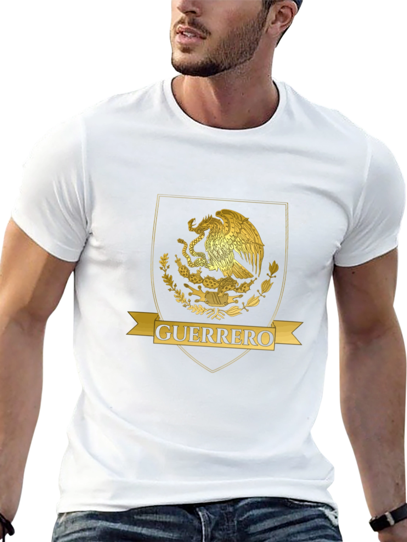 Guerrero Eagle Shield Graphic T-Shirt