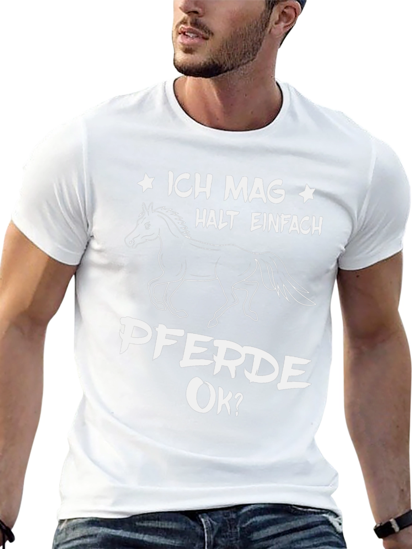 Ich Mag Pferde OK? Graphic Tee