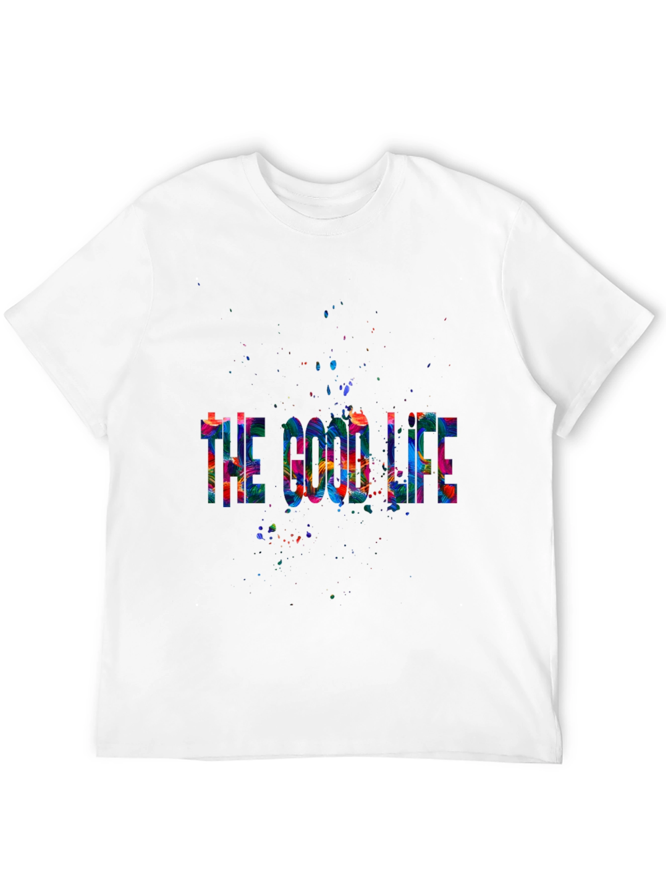 The Good Life Graphic Tee - Stylish Artistic Design