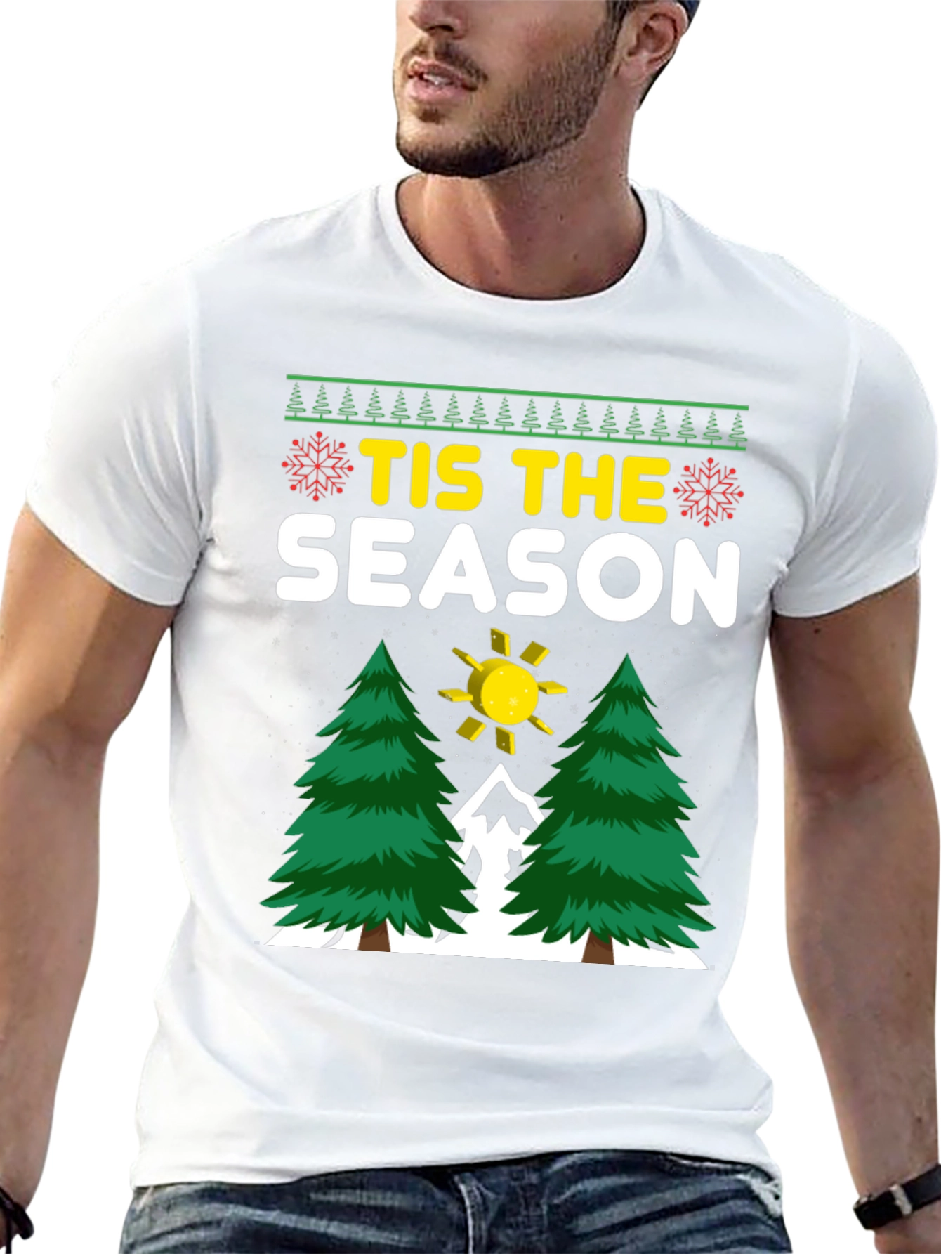 Tis The Season Holiday Graphic Tee