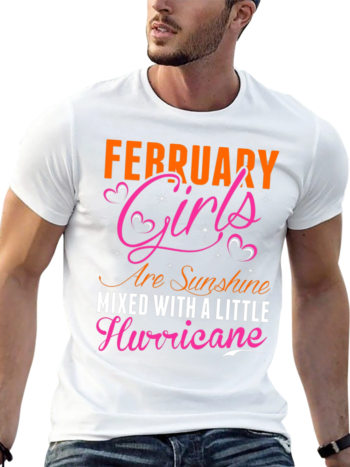 February Girls Sunshine Hurricane Graphic Tee