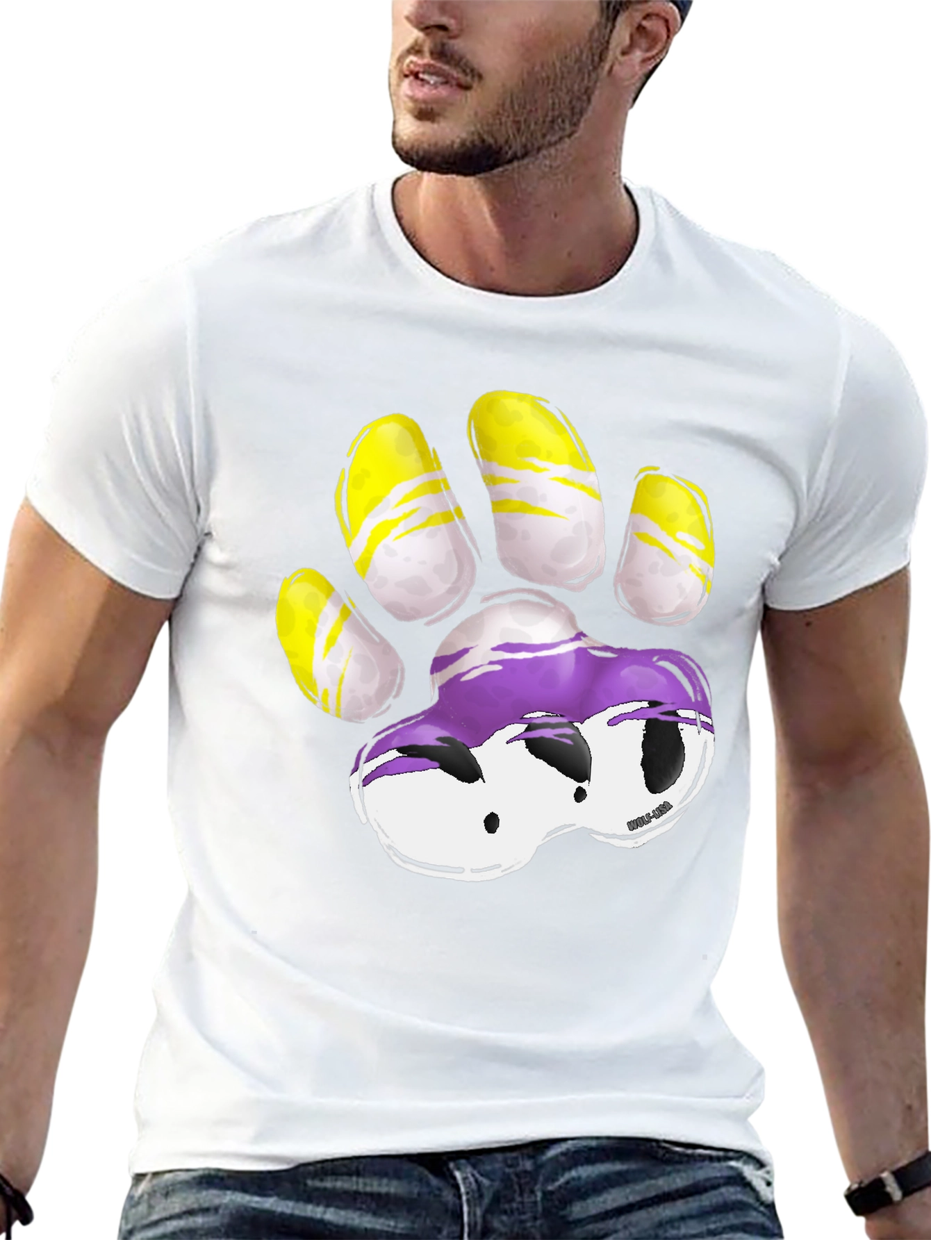 Paw Print T-Shirt - Stylish Animal Lover Tee