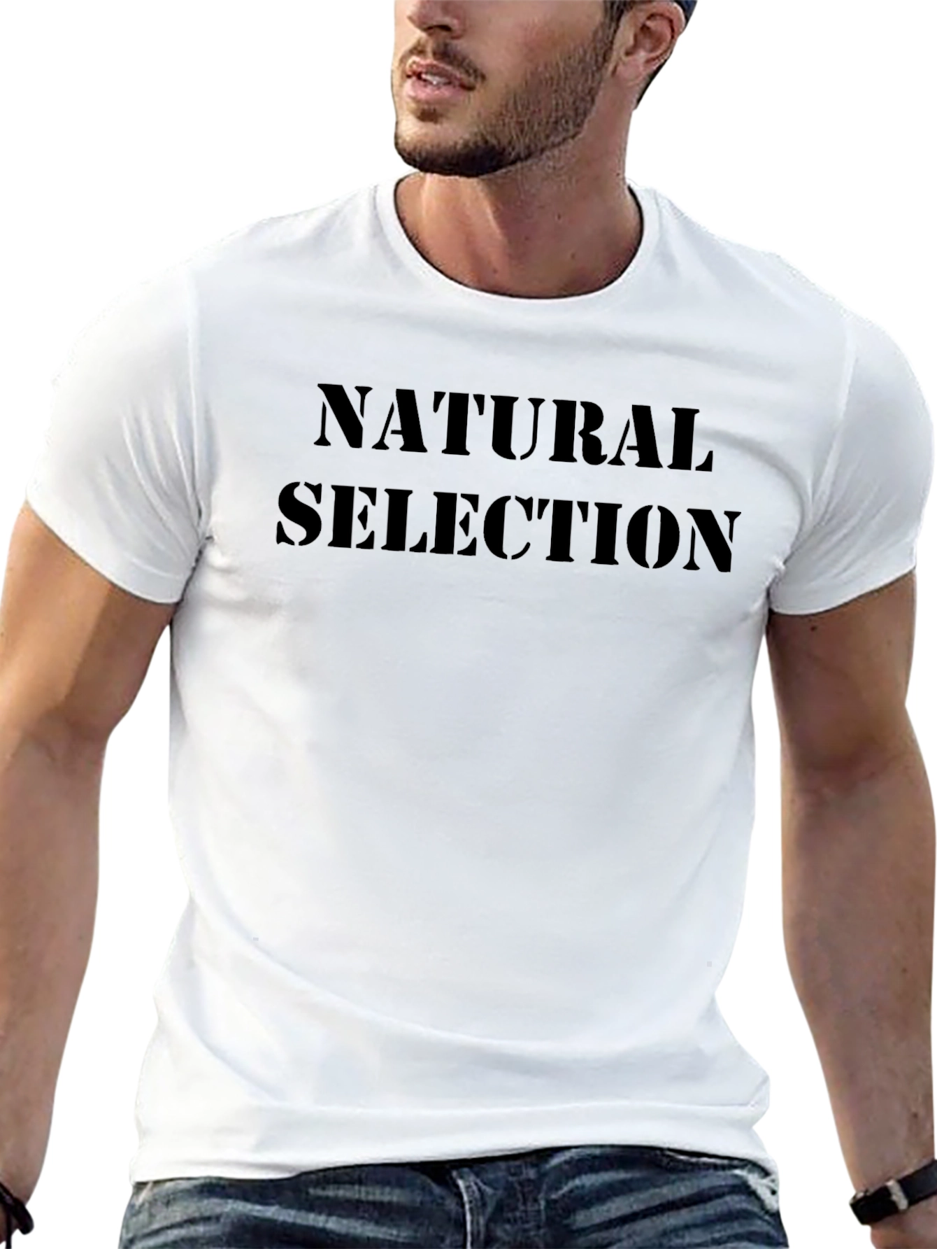 Natural Selection Crew Neck Tee - Black