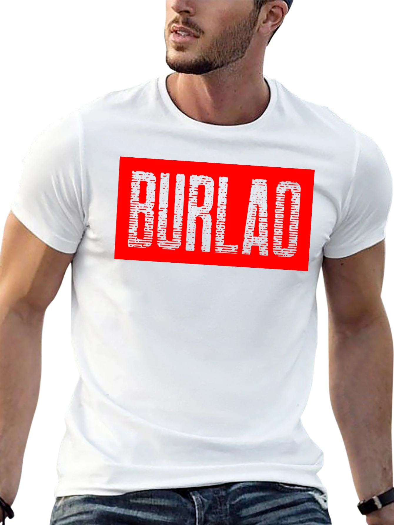 BURLAO Graphic Tee - Mens Black T-Shirt