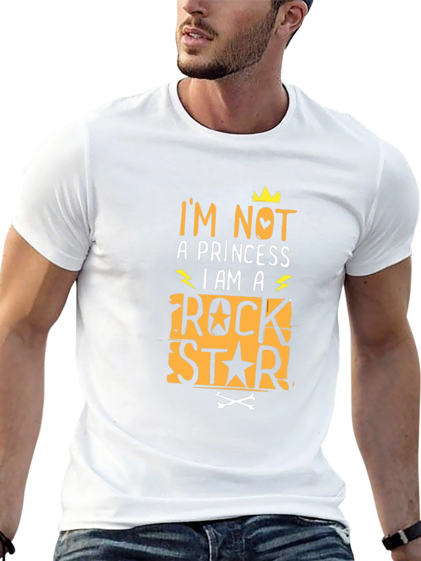 Im Not A Princess Rock Star T-Shirt