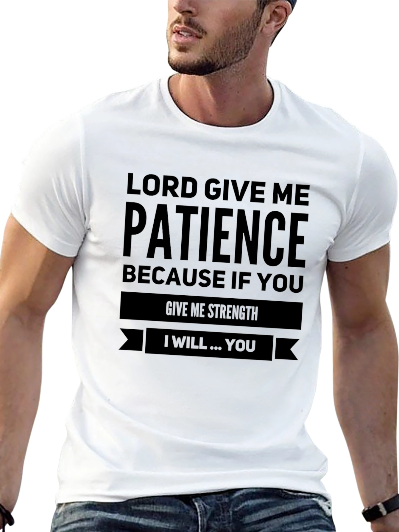 Lord Give Me Patience Graphic Tee