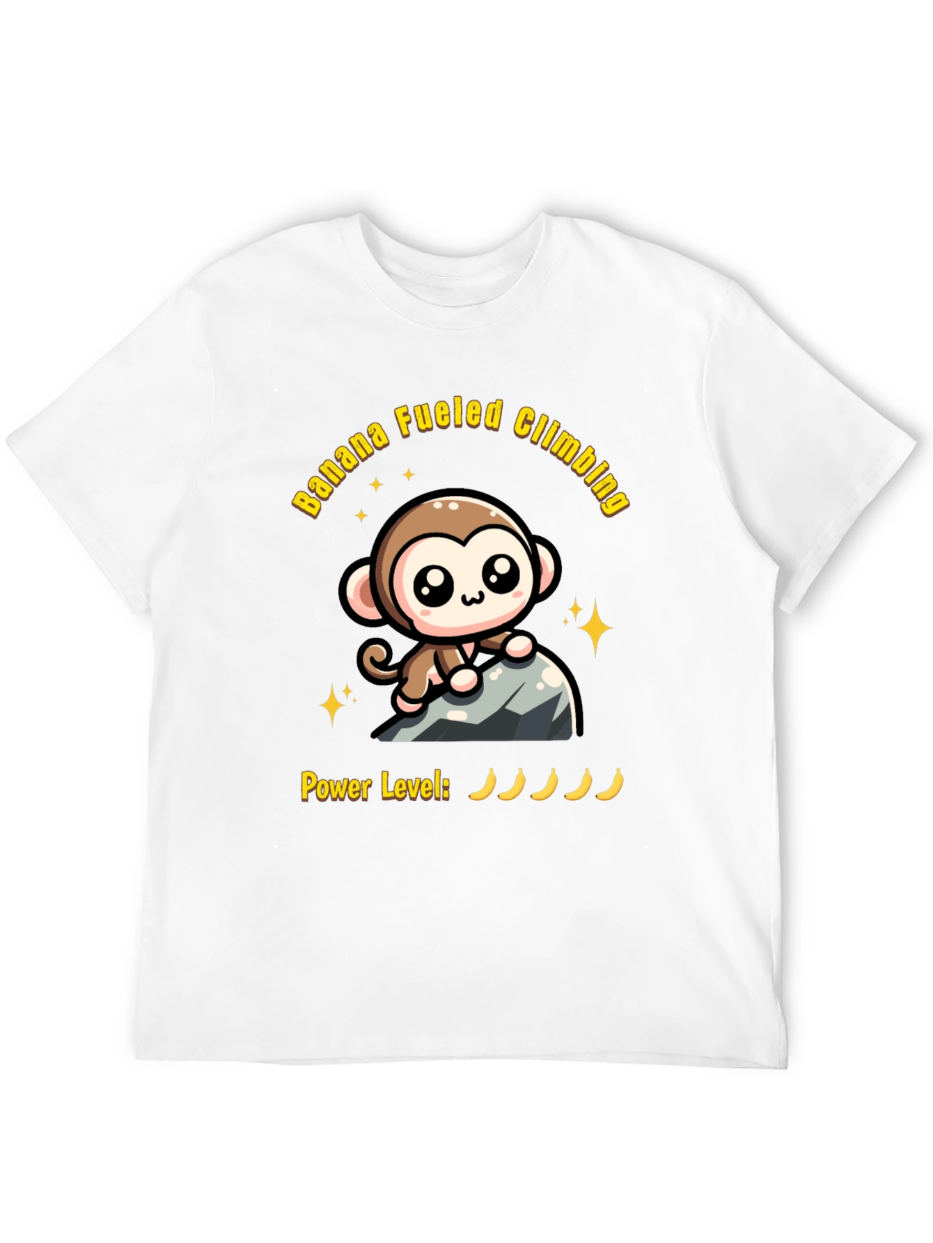 Banana Fueled Climbing Monkey T-Shirt
