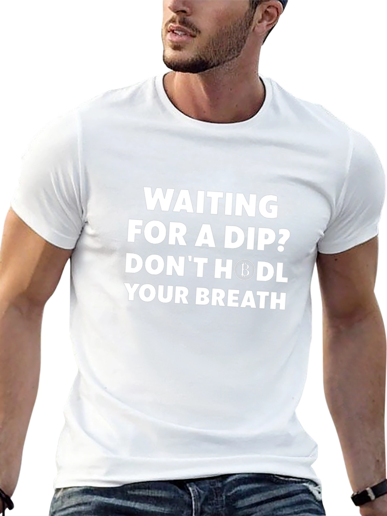 Waiting for a Dip? Bitcoin HODL T-Shirt