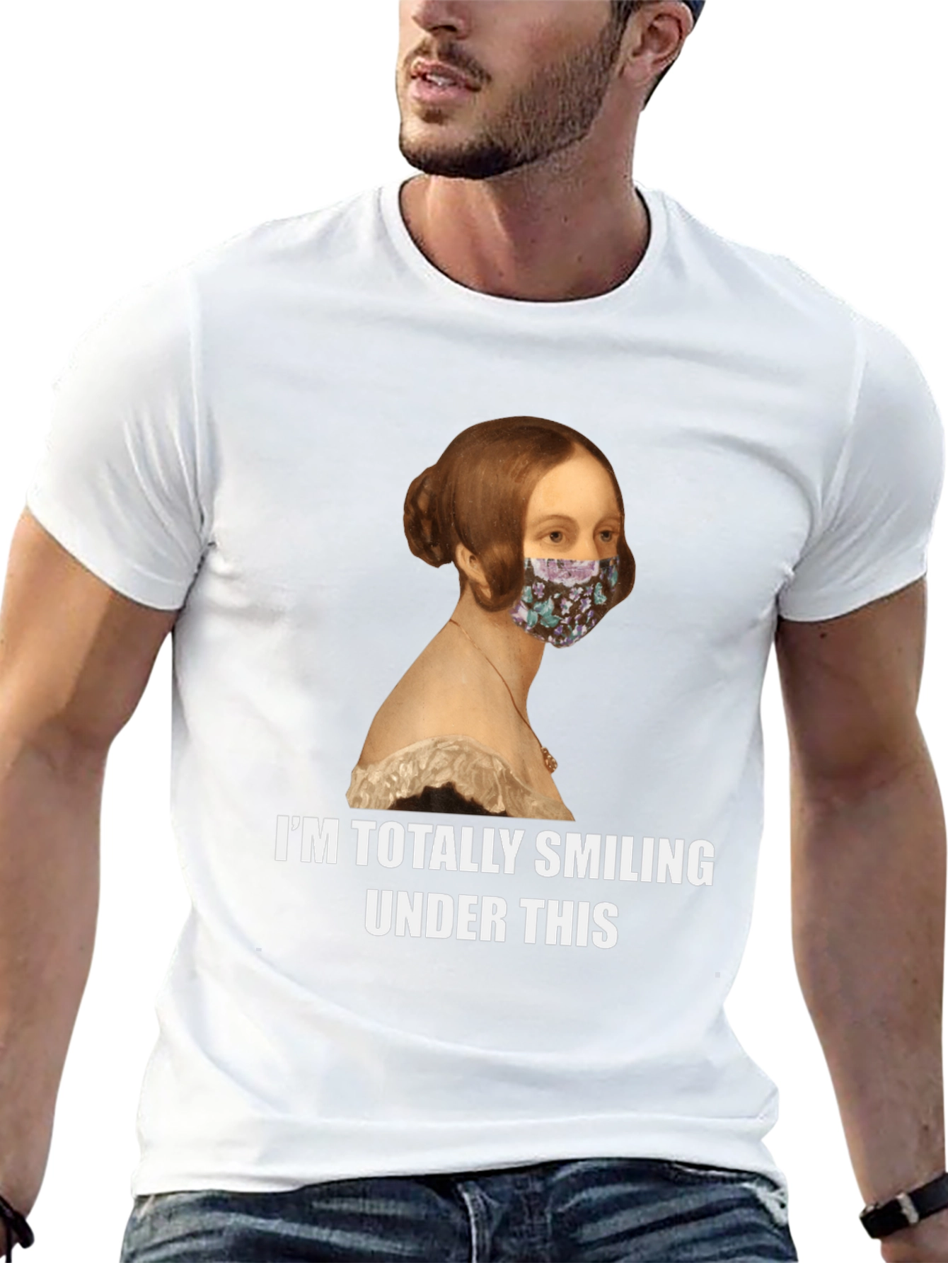Masked Renaissance Portrait T-Shirt
