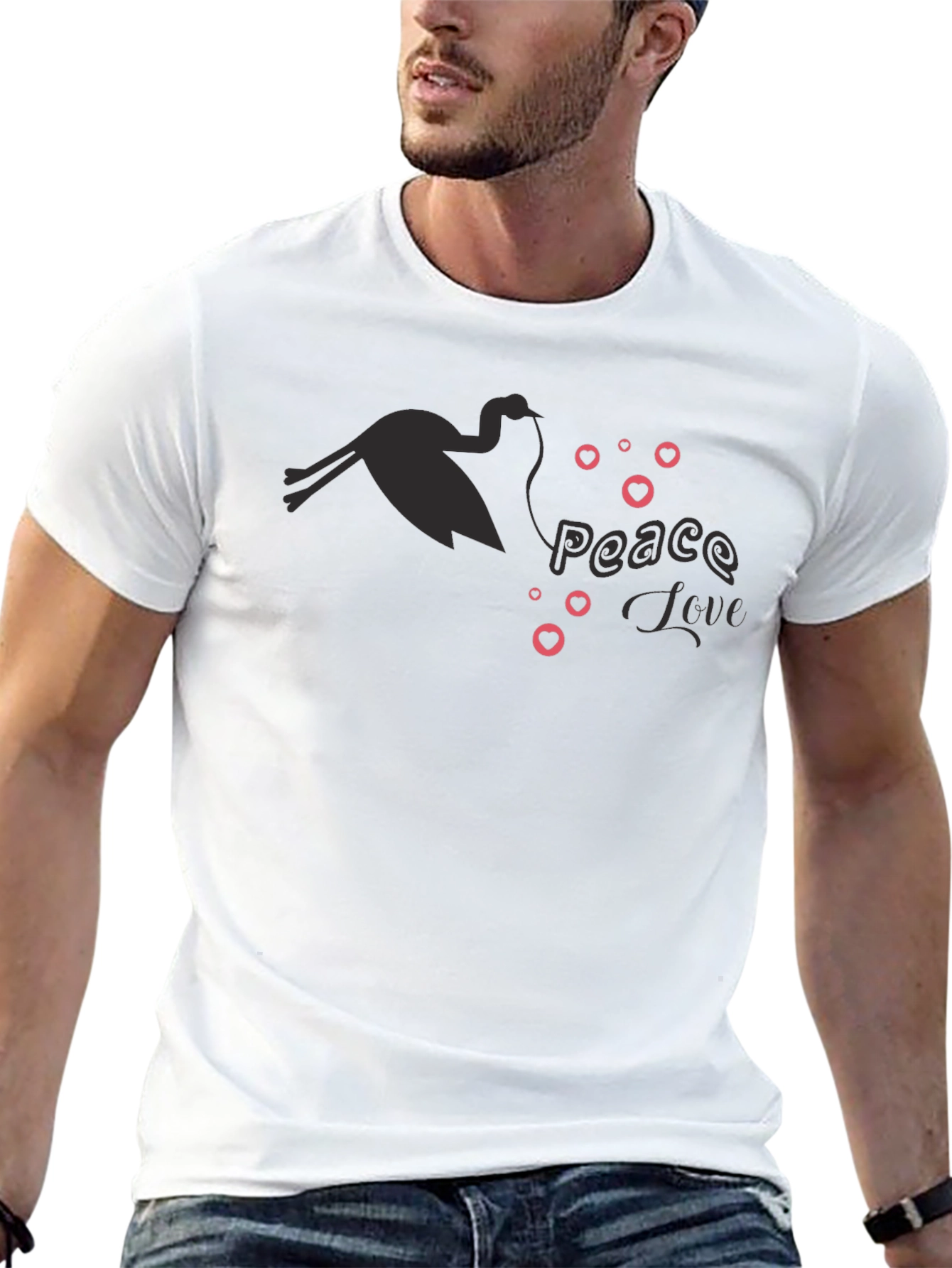 Peace Love Flamingo T-Shirt