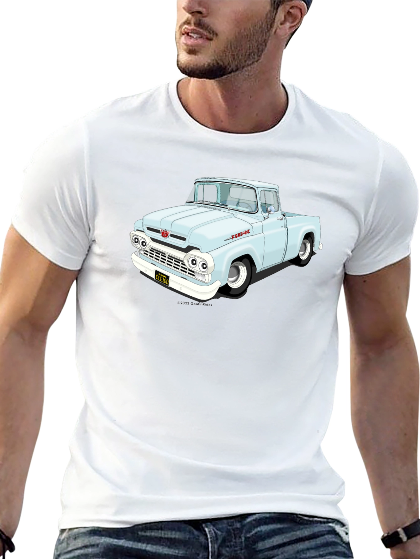 Classic Truck Graphic Tee - Black