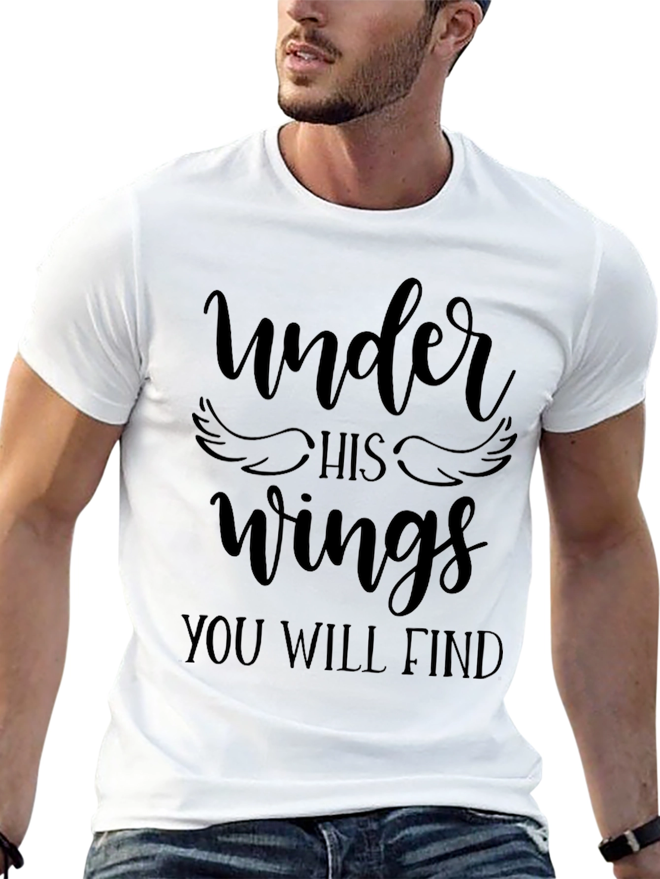 Under His Wings Graphic T-Shirt