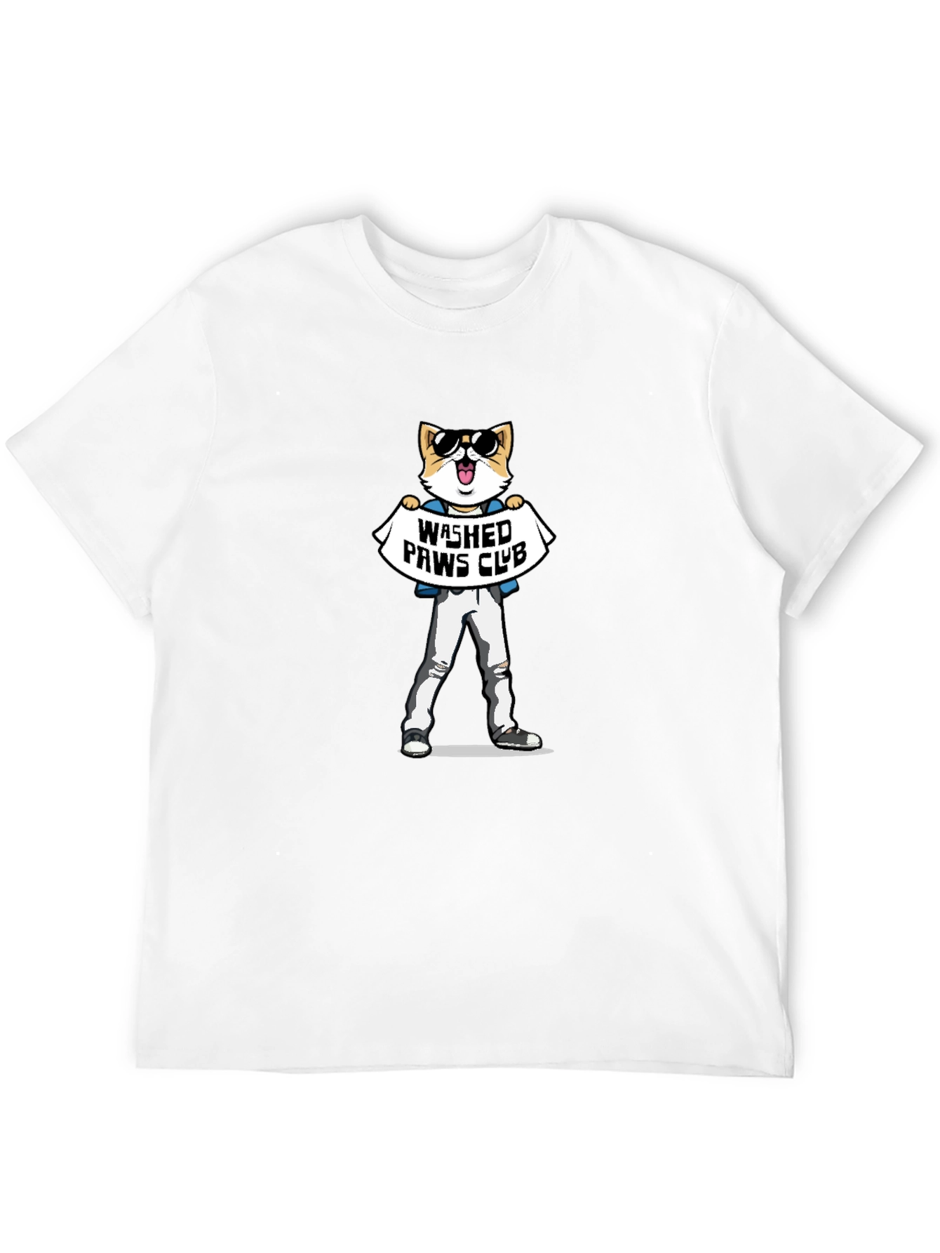 Washed Paws Club Graphic Tee