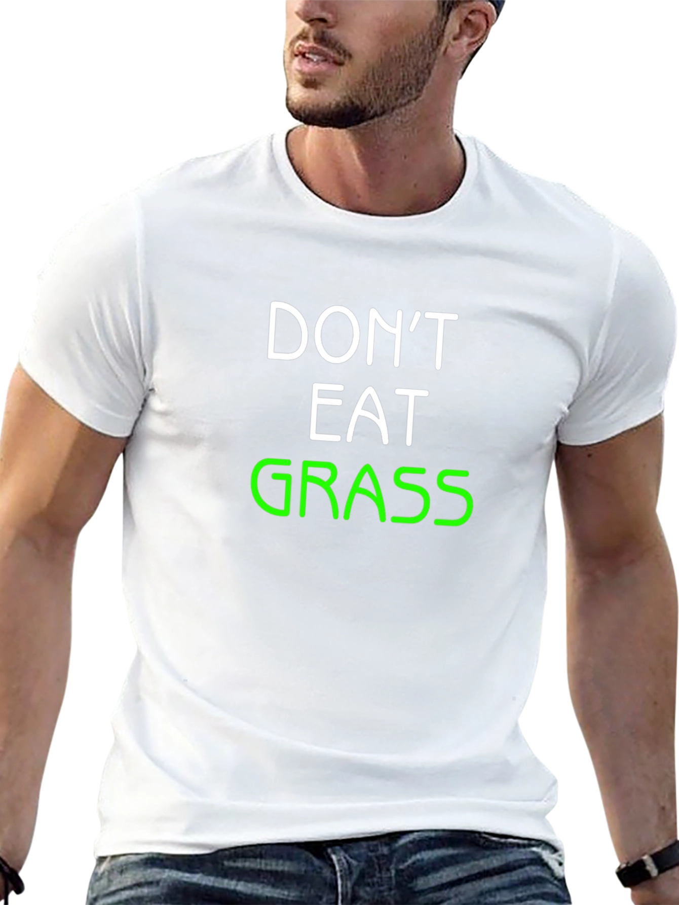 Dont Eat Grass T-Shirt - Funny Graphic Tee