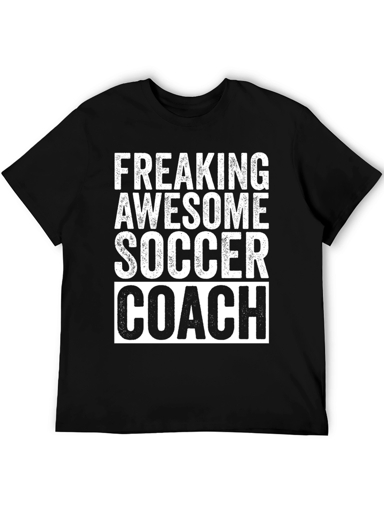 Freaking Awesome Soccer Coach Graphic T-Shirt