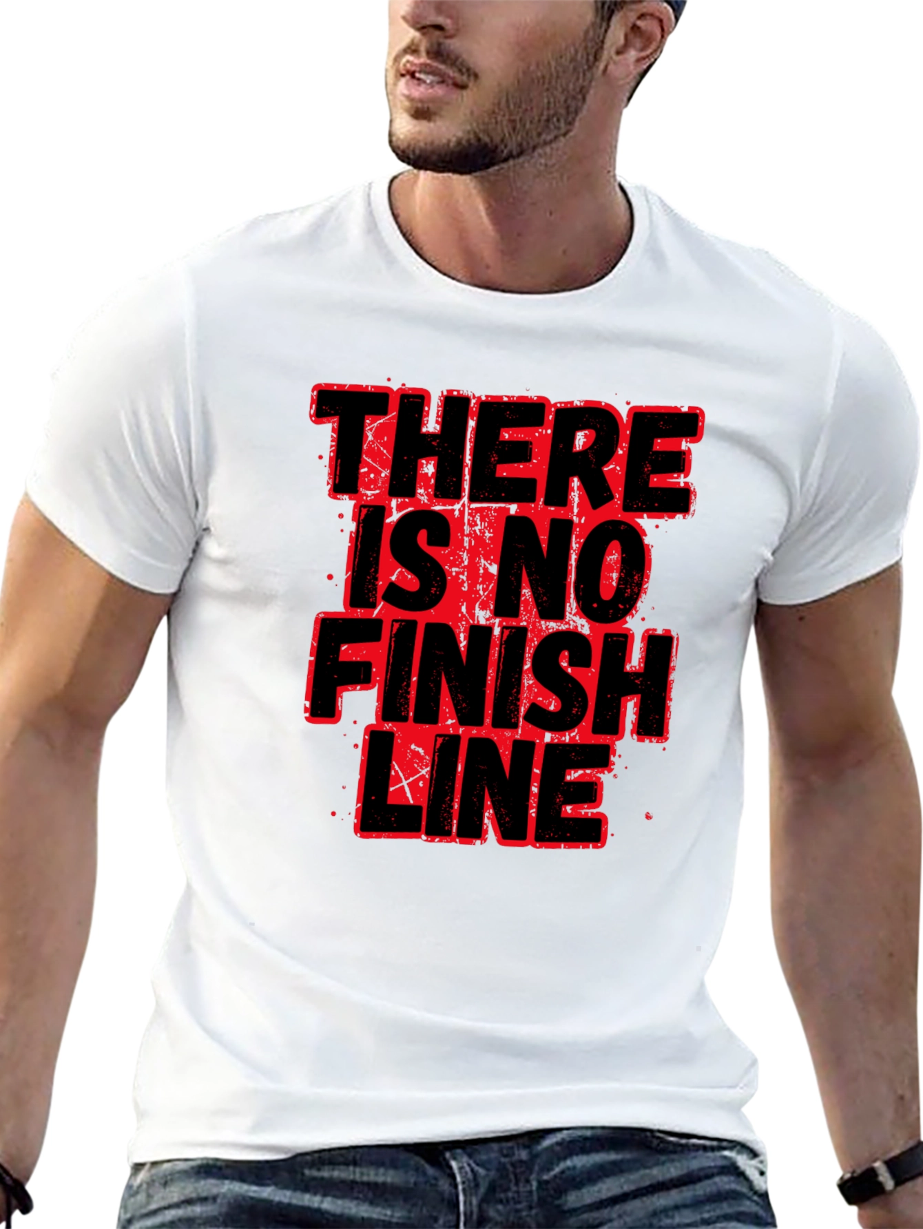 There Is No Finish Line Graphic T-Shirt