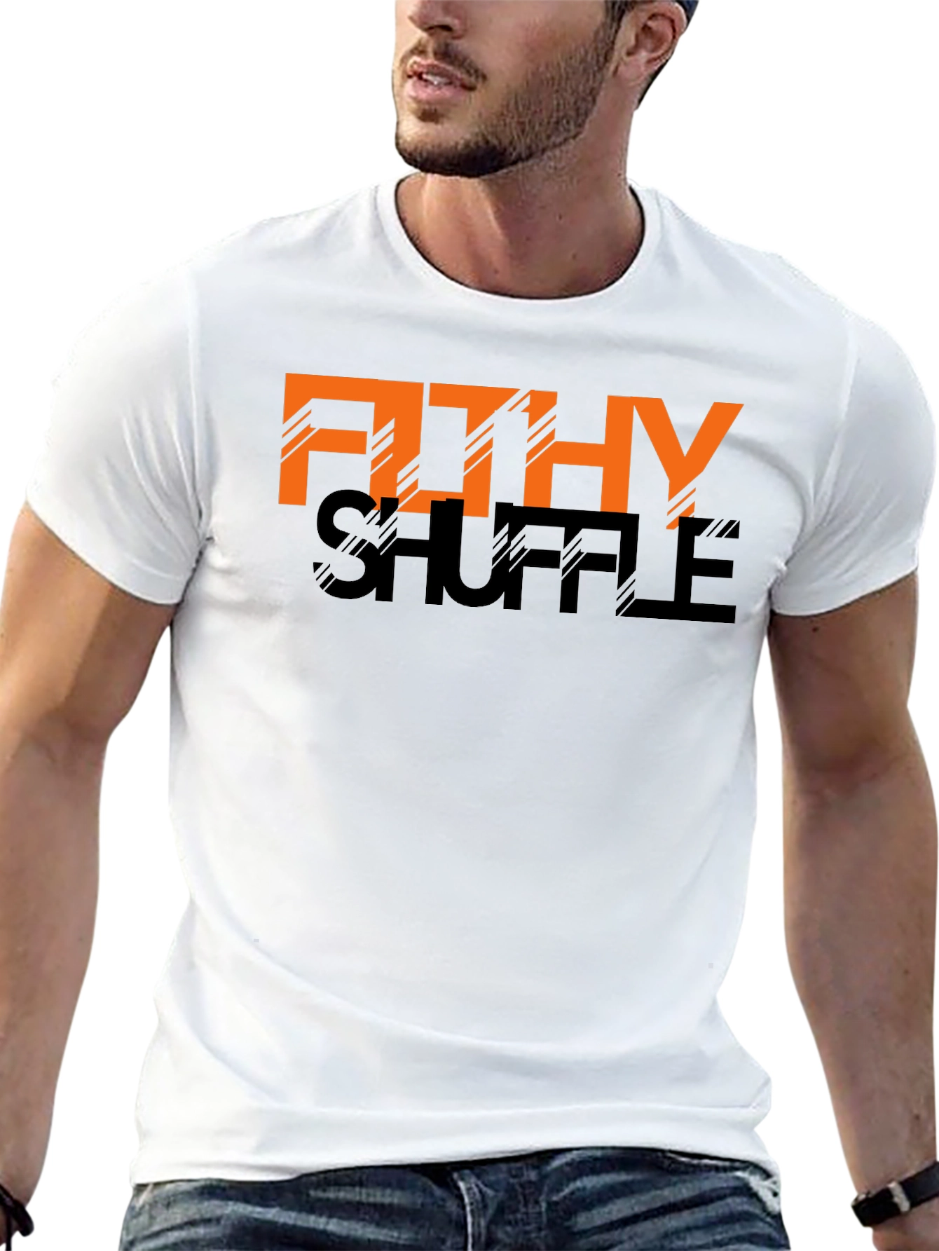 Filthy Shuffle Graphic Tee - Stylish Cotton T-Shirt