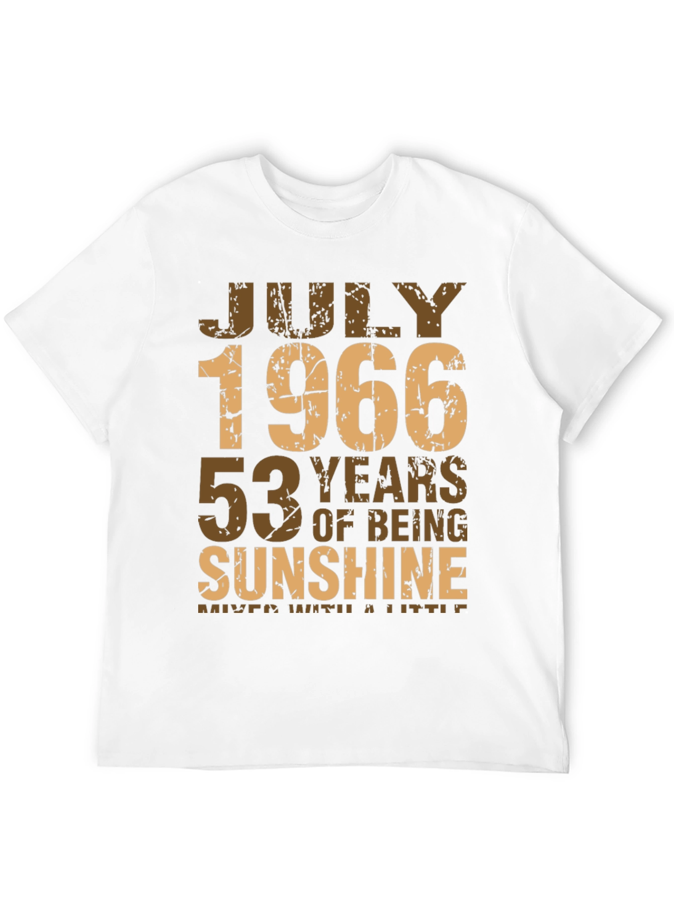 July 1966 T-Shirt - 53 Years of Sunshine
