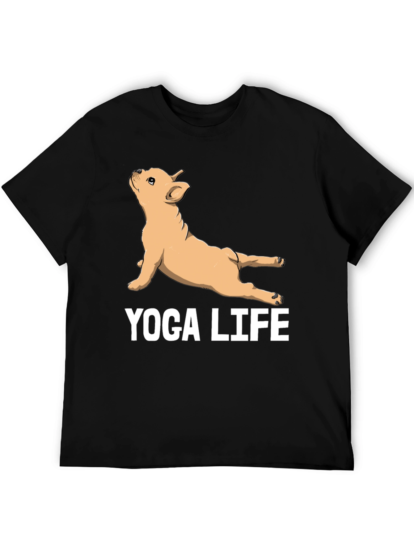 Yoga Dog T-Shirt - Funny Animal Graphic Tee