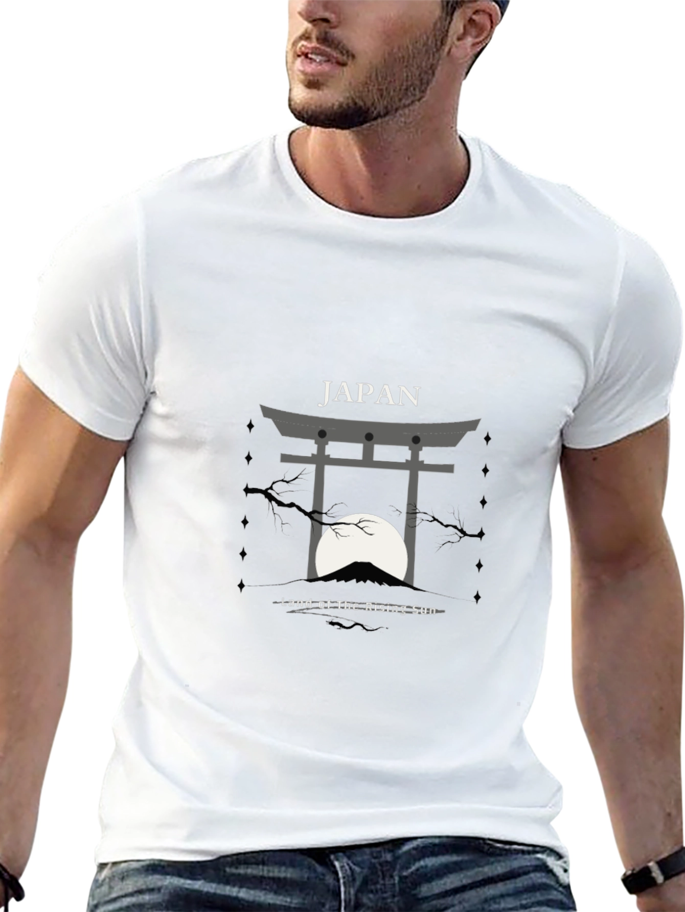 Japan Rising Sun Graphic Tee