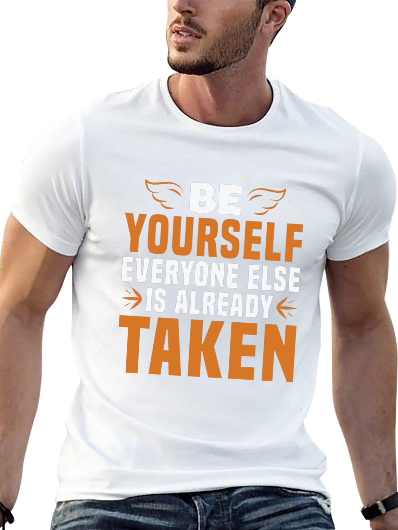 Be Yourself Graphic Tee - Inspirational T-Shirt