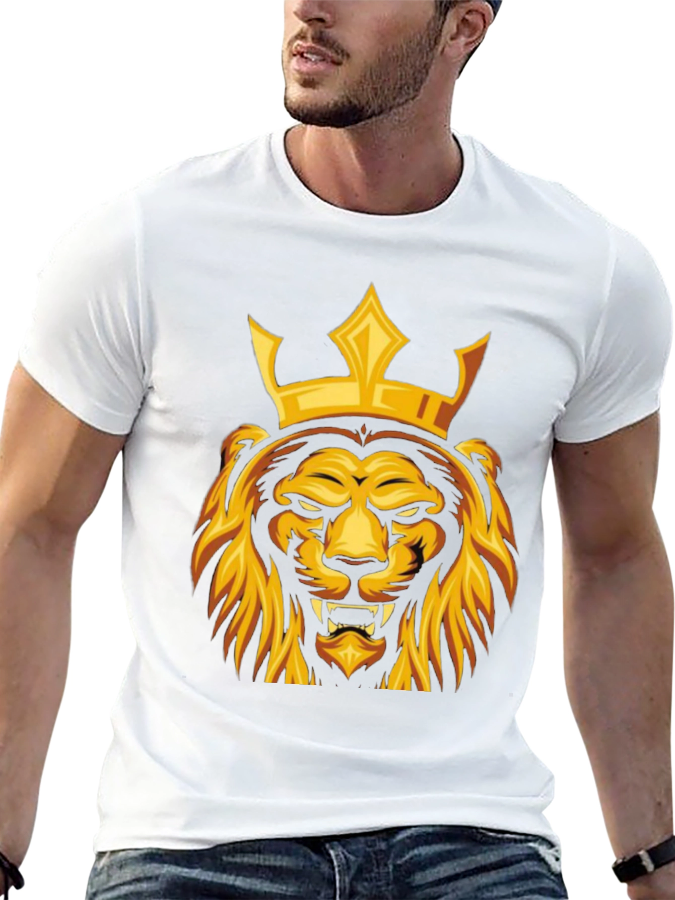 Lion King Graphic T-Shirt - Fierce Style