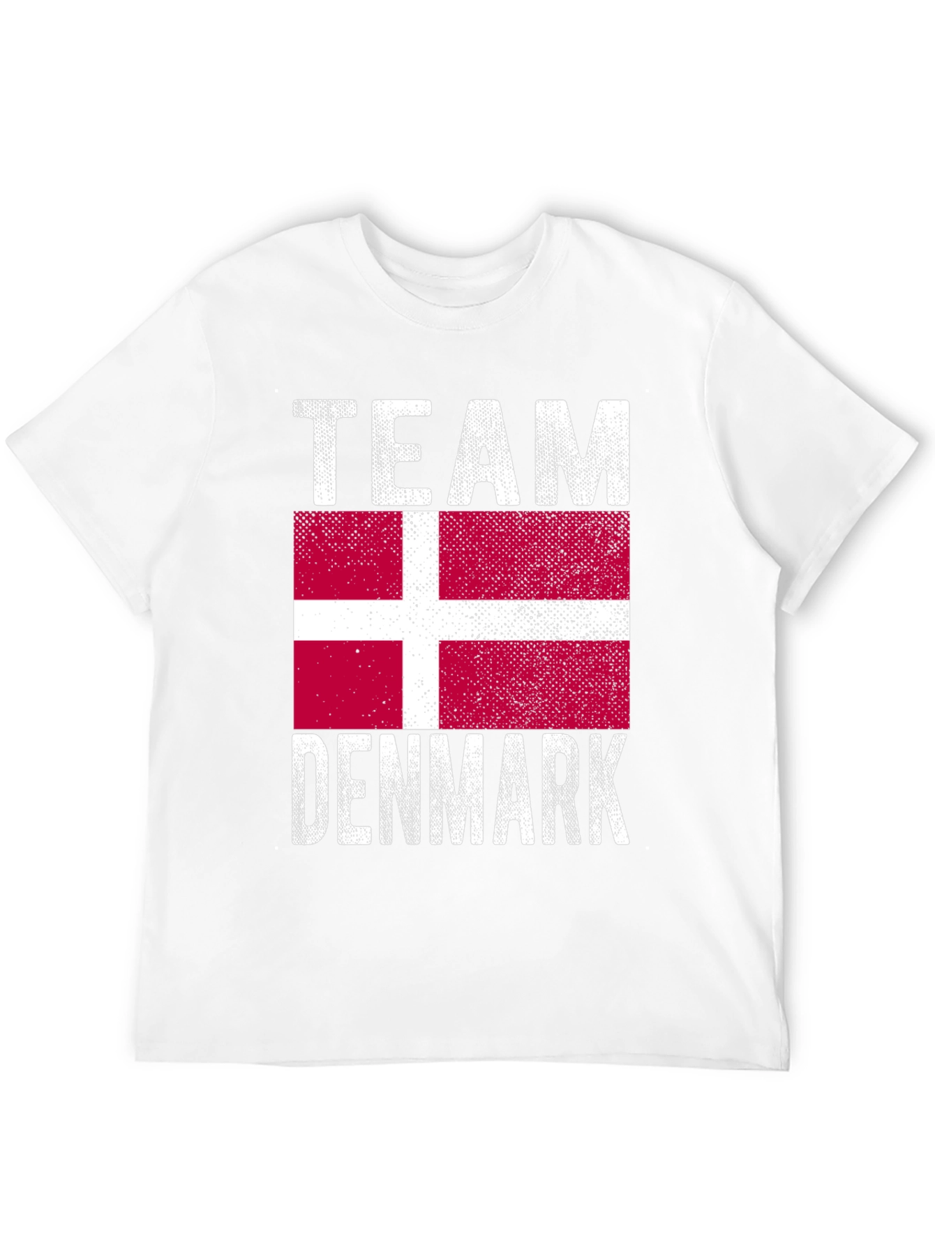 Team Denmark Flag Graphic T-Shirt