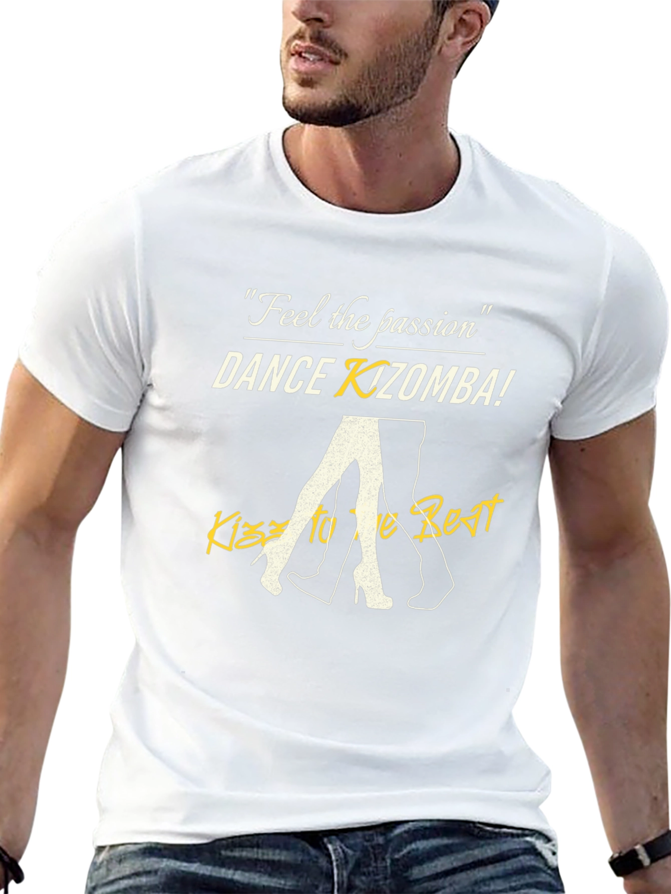 Dance Kizomba Passion T-Shirt - Stylish Graphic Tee