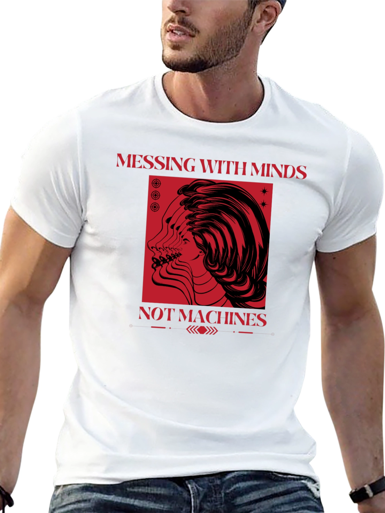 Messing with Minds T-Shirt - Unique Graphic Tee