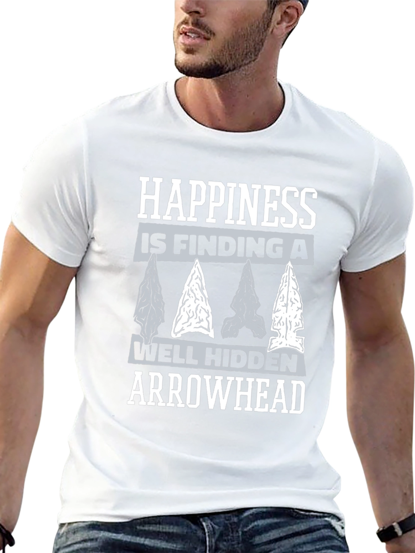 Happiness Arrowhead Hunting T-Shirt