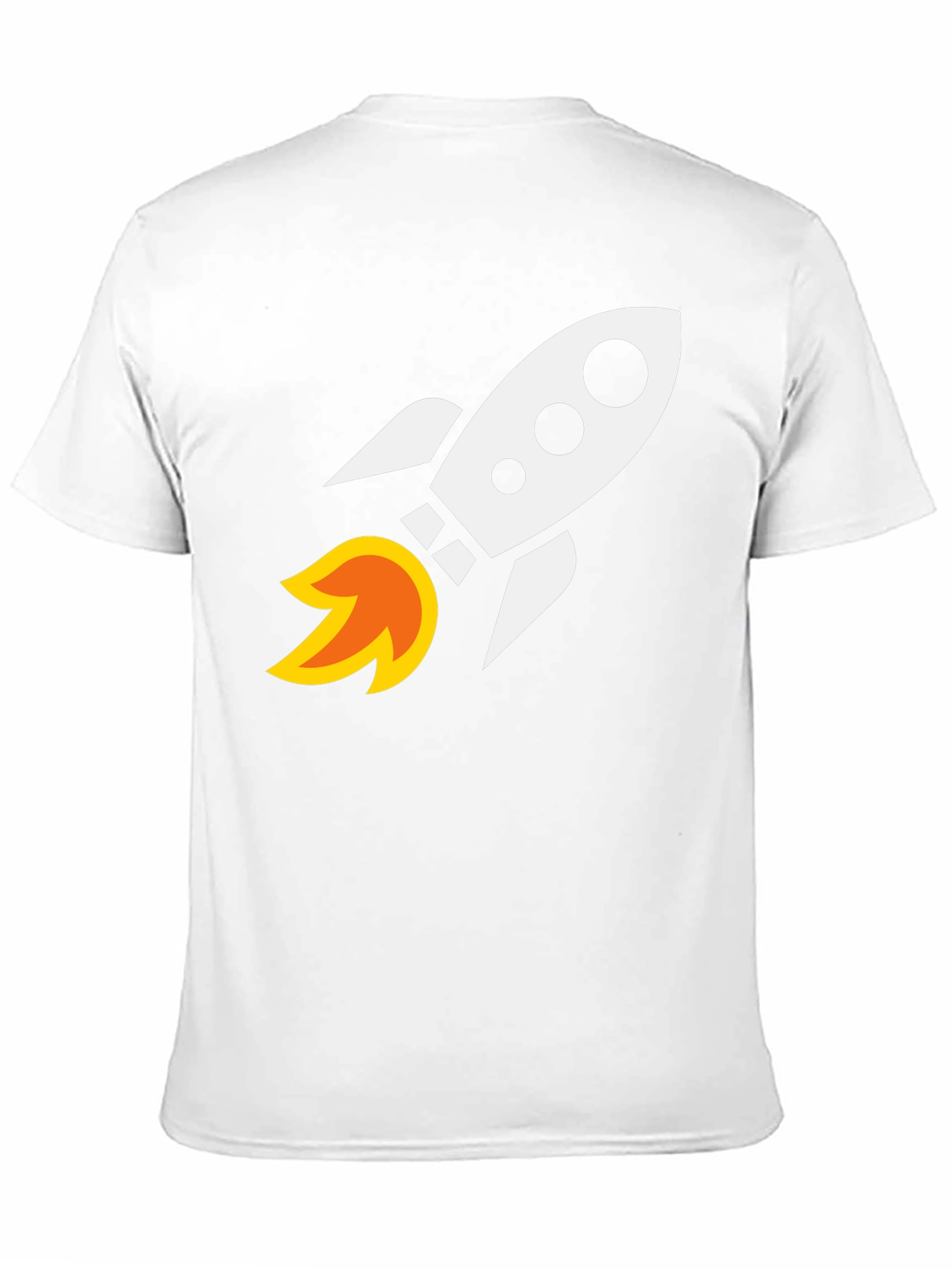 Rocket Graphic Black T-Shirt