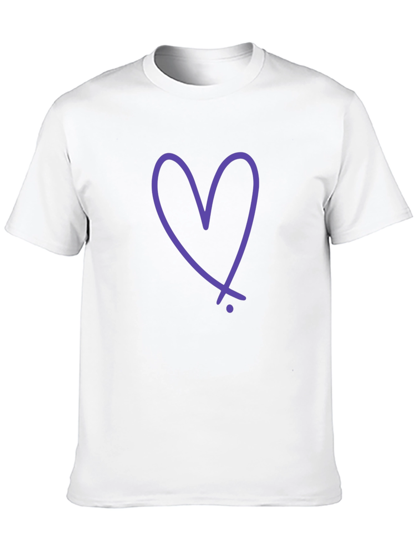 Heart Graphic Tee - Casual Style