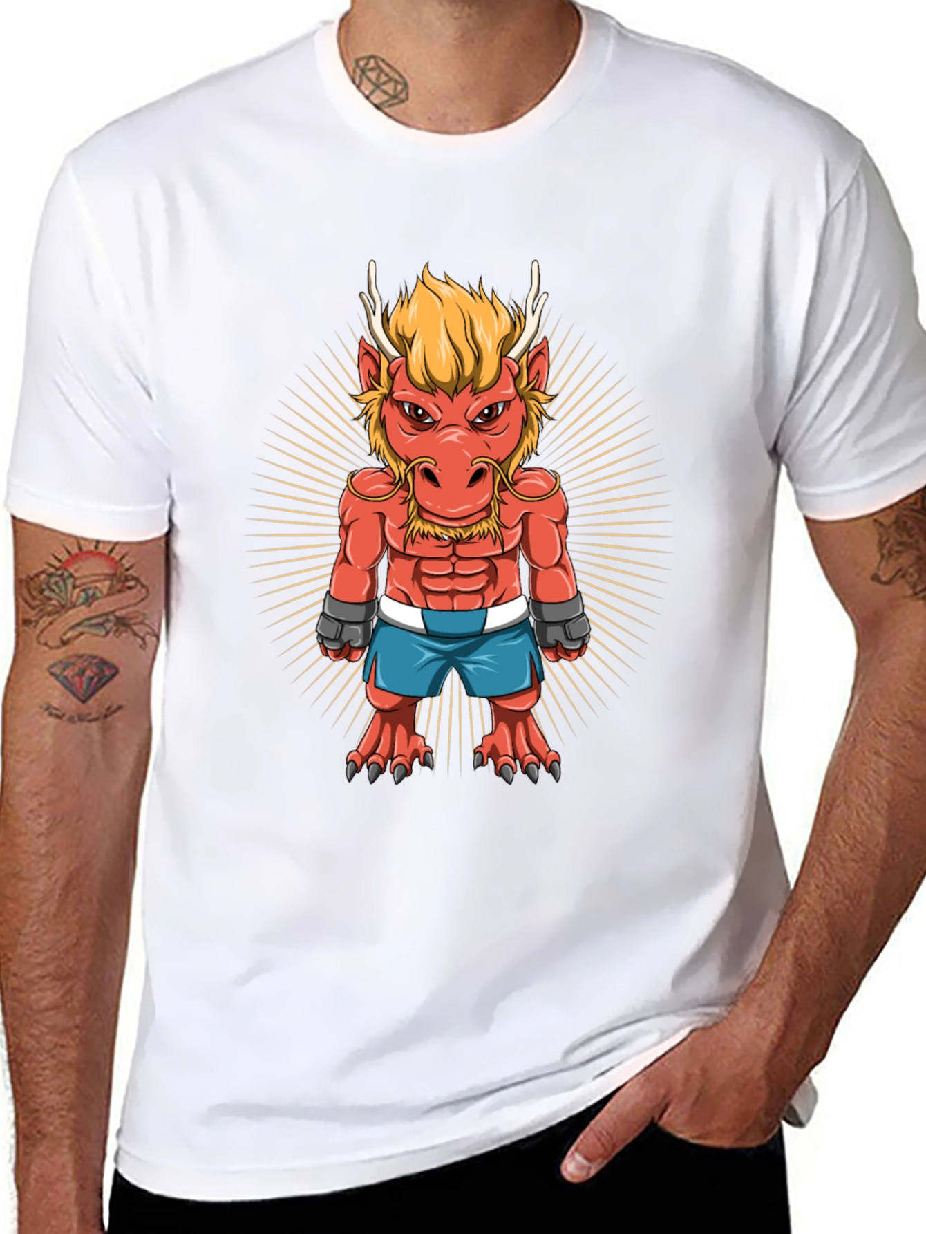 Dragon Fighter Graphic Tee