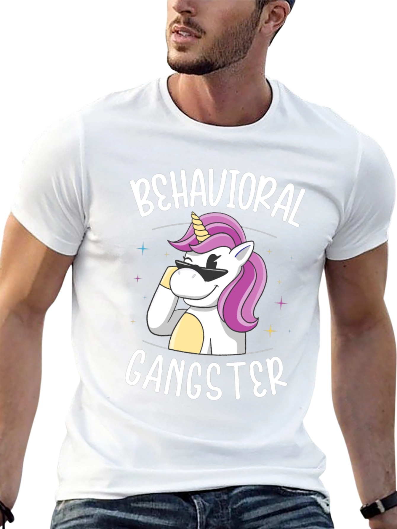 Behavioral Gangster Unicorn T-Shirt