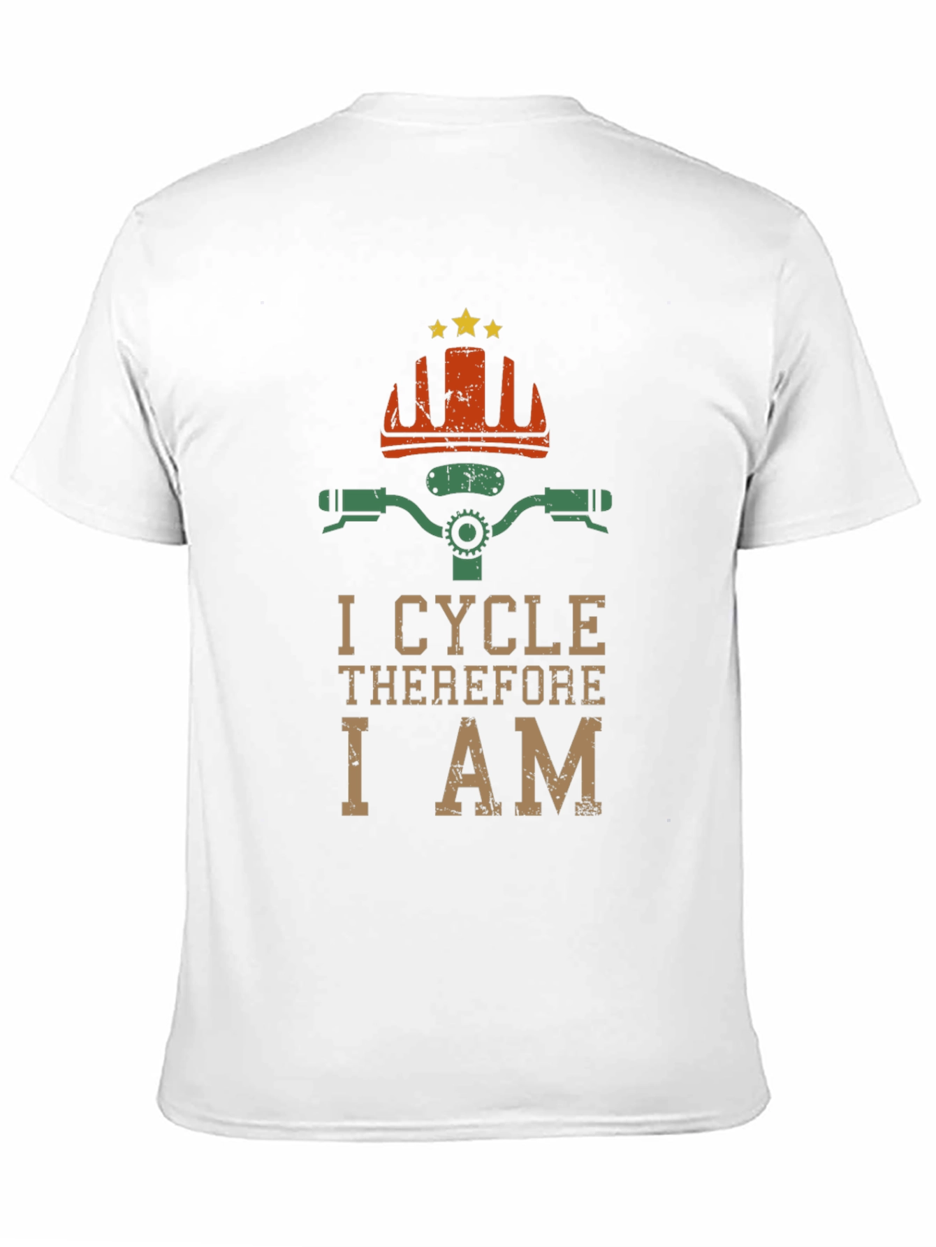 I Cycle Therefore I Am T-Shirt