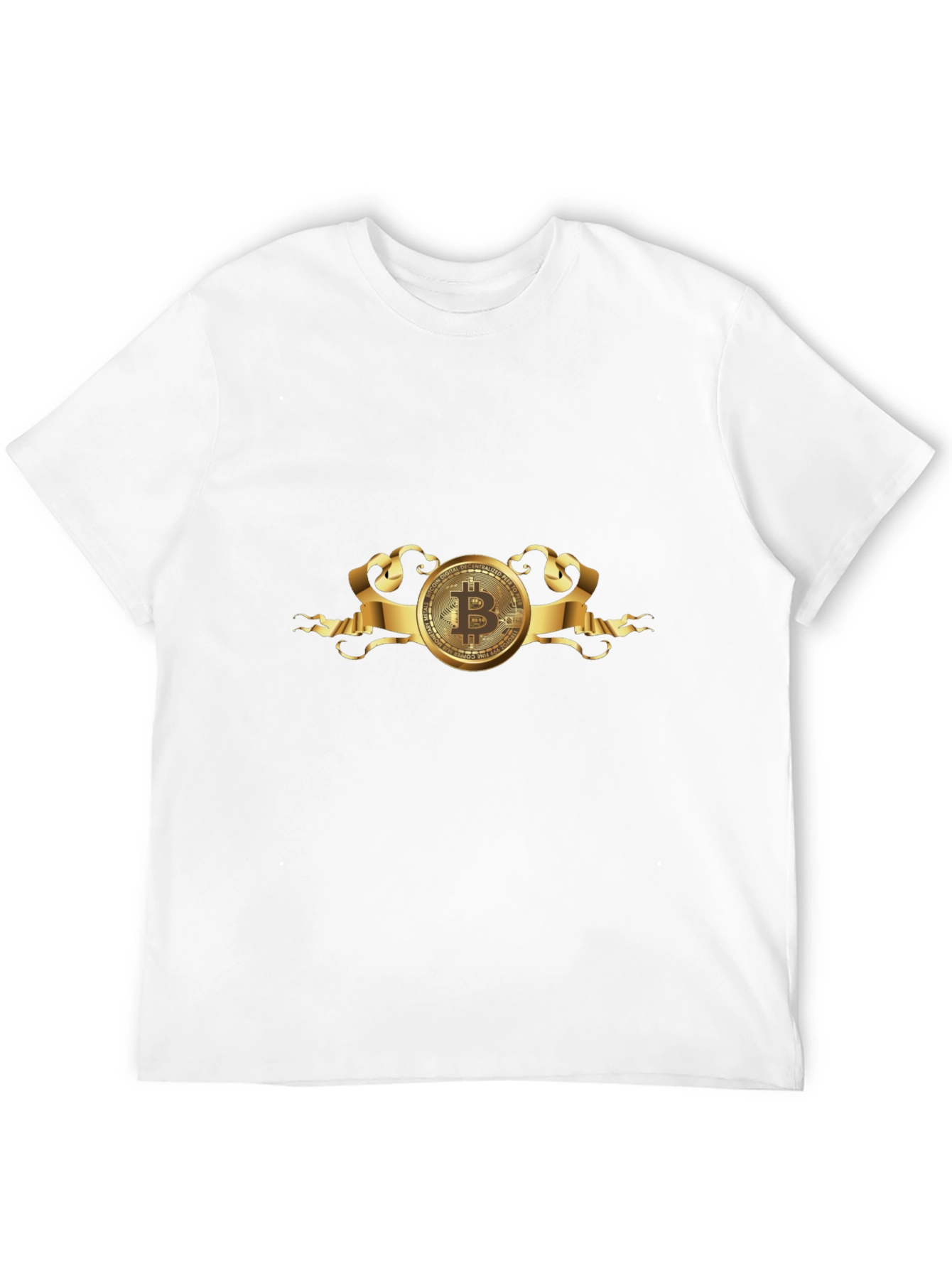 Bitcoin Black T-Shirt - Crypto Currency Design