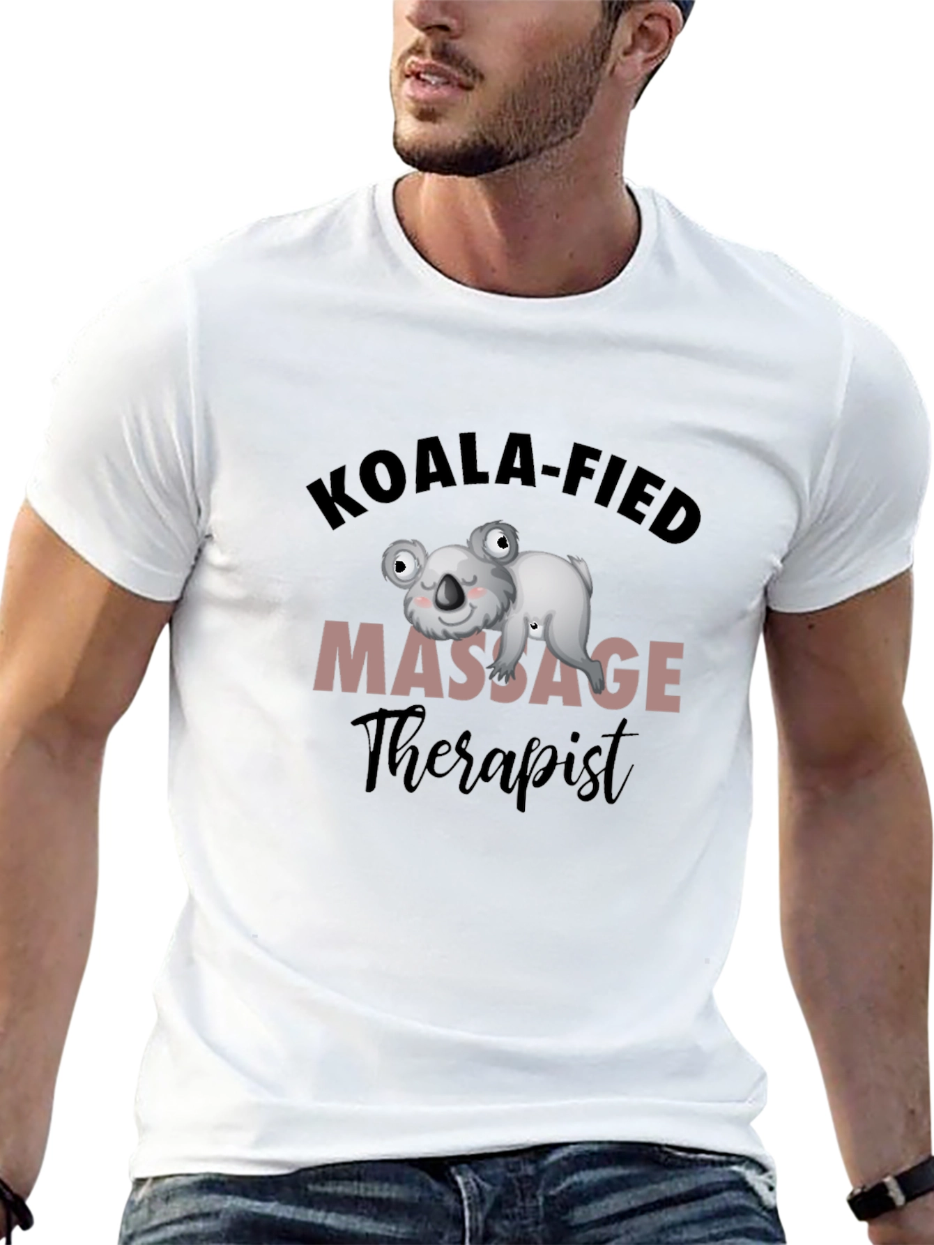 Koala-fied Massage Therapist T-Shirt