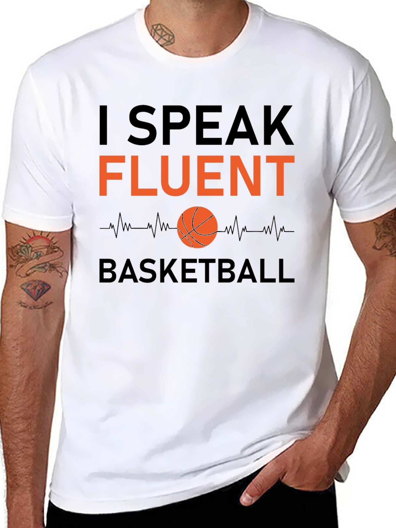 Fluent Basketball Graphic T-Shirt
