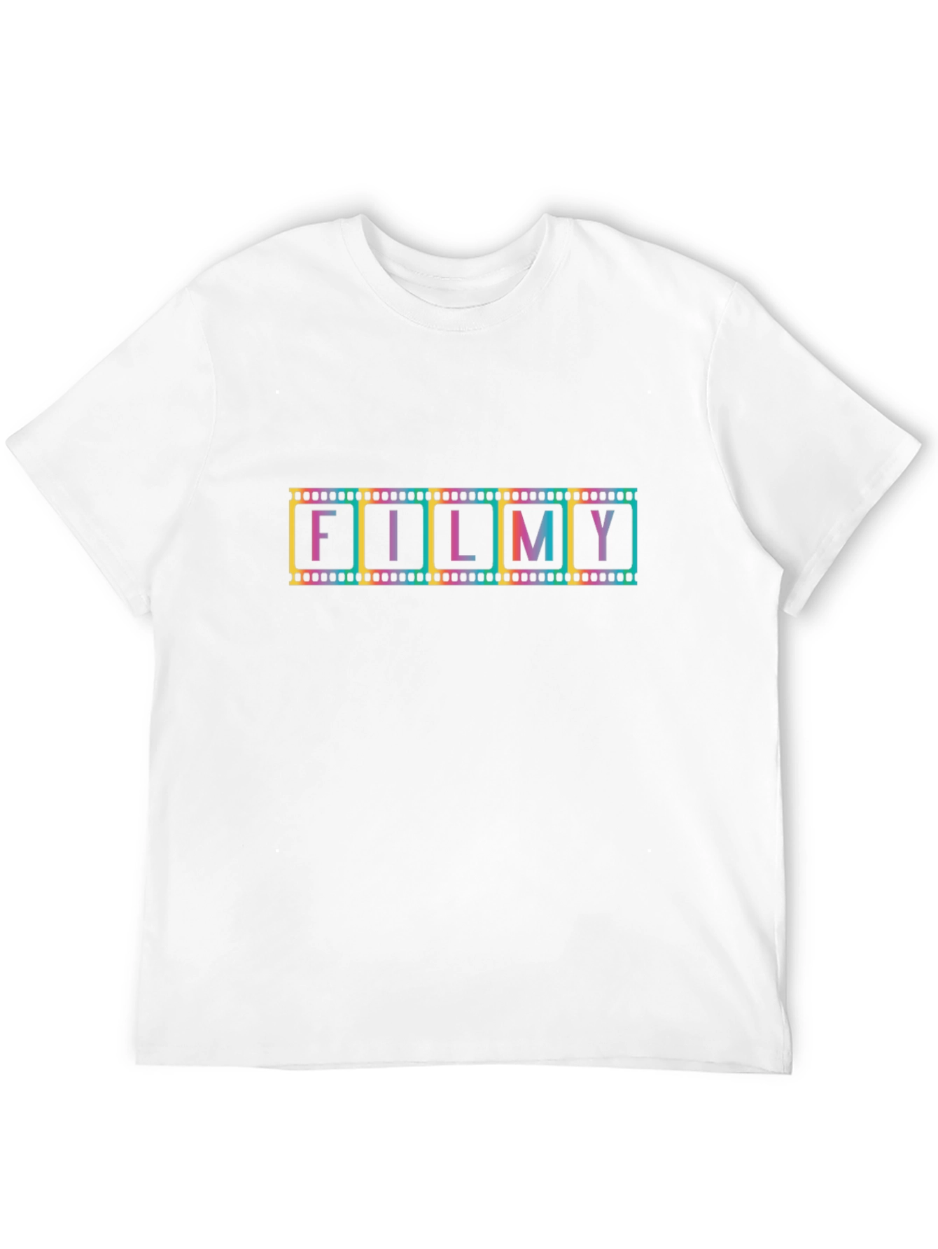 Filmy Graphic Tee - Classic Black Cotton T-Shirt