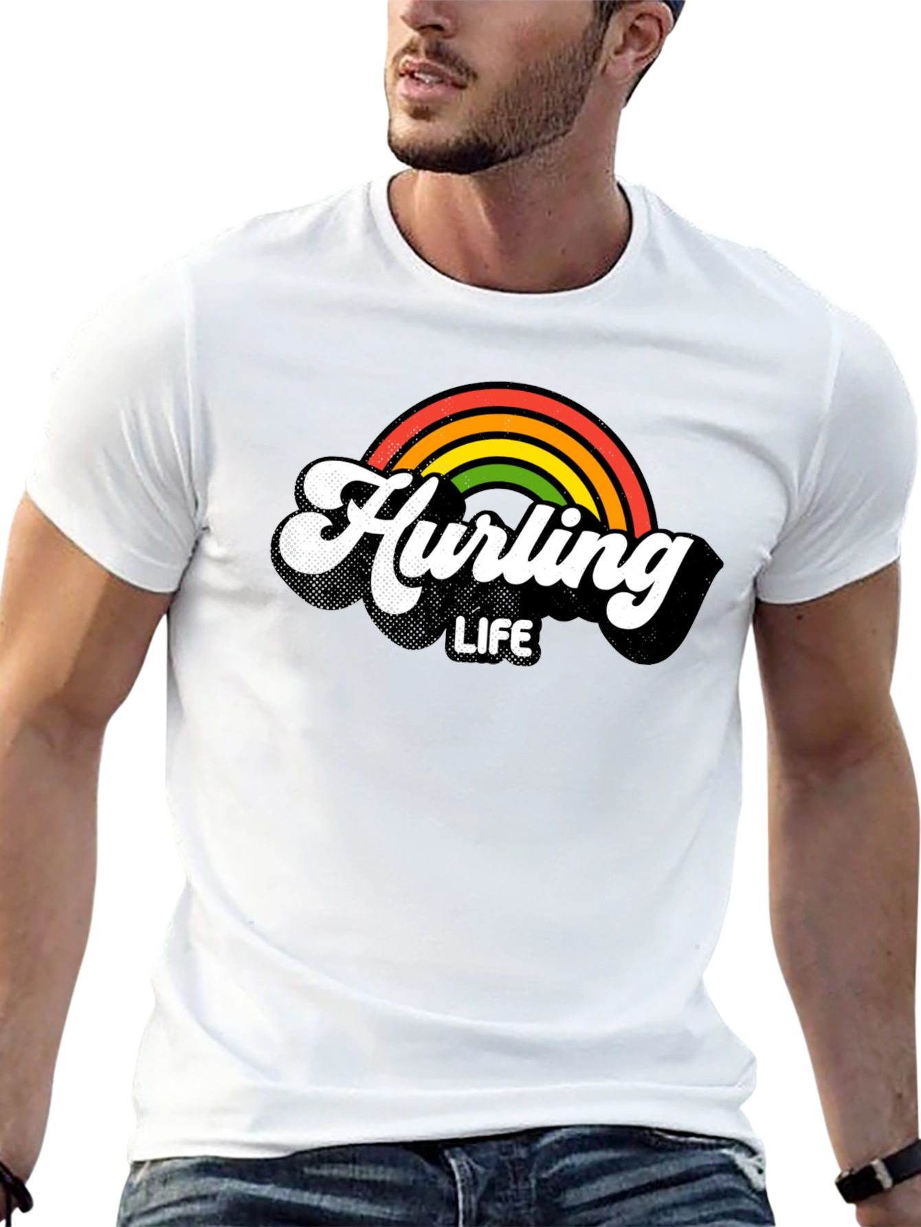 Hurling Life Graphic Tee - Irish Sports Pride